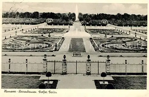 AK / Ansichtskarte Herrenhausen Hannover Grosser Garten Kat. Hannover