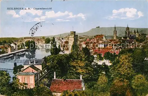 AK / Ansichtskarte Heilbronn Neckar Panorama Kat. Heilbronn