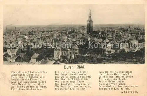 AK / Ansichtskarte Dueren Rheinland Stadtblick Kat. Dueren