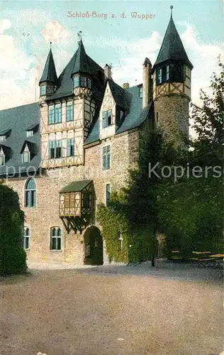 AK / Ansichtskarte Burg Wupper Schloss Burg Kat. Solingen