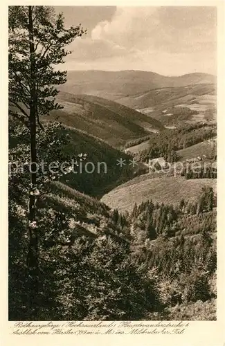 AK / Ansichtskarte Fleckenberg Gasthof Wiese Jagdhaus Rothaargebirge Kat. Schmallenberg