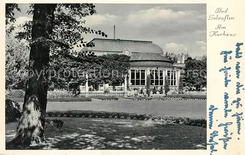 AK / Ansichtskarte Bad Salzuflen Am Kurhaus Kat. Bad Salzuflen