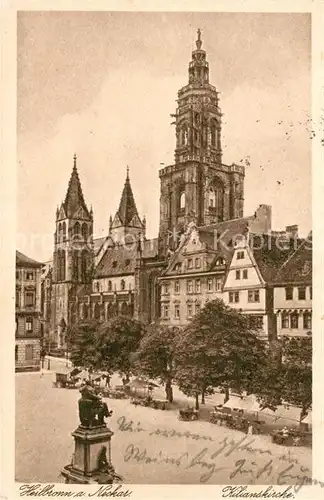 AK / Ansichtskarte Heilbronn Neckar Kilianskirche Denkmal Kat. Heilbronn