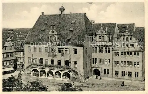 AK / Ansichtskarte Heilbronn Neckar Rathaus Kat. Heilbronn