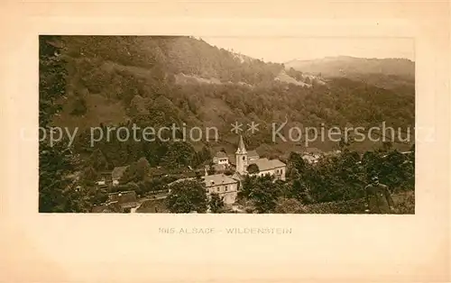 AK / Ansichtskarte Wildenstein Haut Rhin Panorama Kat. Wildenstein