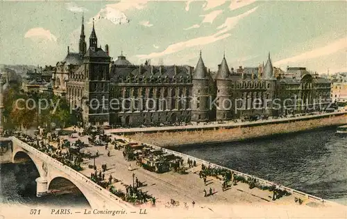 AK / Ansichtskarte Paris La Conciergerie Kat. Paris