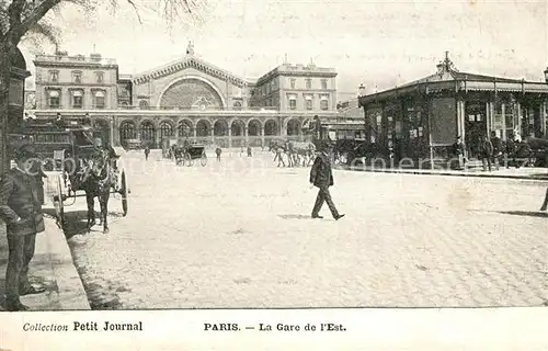 AK / Ansichtskarte Paris La Gare et l Est Kat. Paris