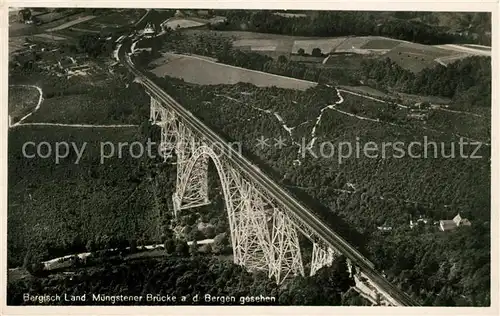 AK / Ansichtskarte Bergisches Land Muengstener Bruecke Kat. 