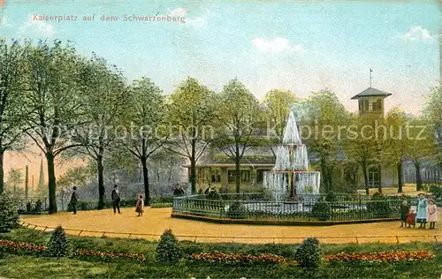 AK / Ansichtskarte Hamburg Kaiserplatz auf dem Schwarzenberg Fontaene Kat. Hamburg