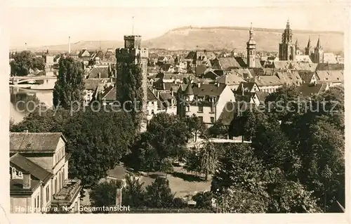 AK / Ansichtskarte Heilbronn Neckar Gesamtansicht Stadtpanorama Tuerme Kirchen Kat. Heilbronn