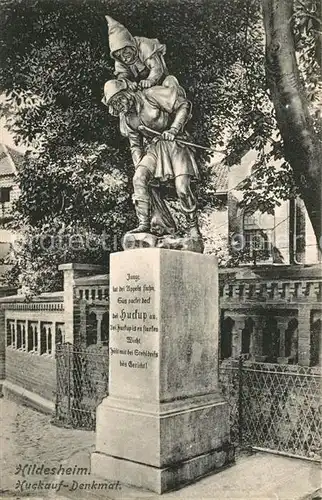 AK / Ansichtskarte Hildesheim Huckauf Denkmal Kat. Hildesheim