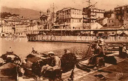 AK / Ansichtskarte Bastia Les Quais du Vieux Port Kat. Bastia