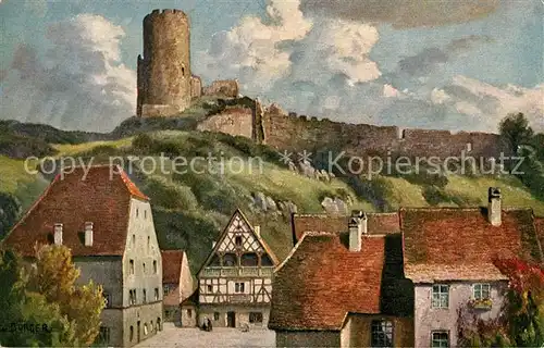 AK / Ansichtskarte Kaysersberg Haut Rhin Die Kaysersburg Kat. Kaysersberg