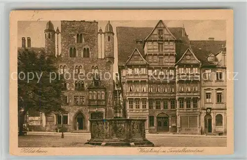 AK / Ansichtskarte Hildesheim Wedekind und Tempelherrenhaus Kat. Hildesheim