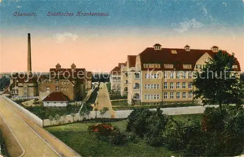 AK / Ansichtskarte Chemnitz Staedtisches Krankenhaus Kat. Chemnitz