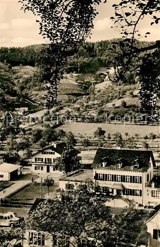 AK / Ansichtskarte Glottertal Gasthaus zum Adler Kat. Glottertal Schwarzwald