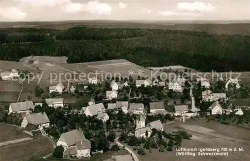 AK / Ansichtskarte Igelsberg Fliegeraufnahme Kat. Freudenstadt