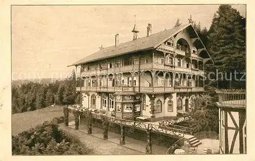 AK / Ansichtskarte Freudenstadt Waldhotel Stokingr Kat. Freudenstadt