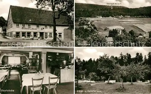 AK / Ansichtskarte Aischfeld Gasthof Hirsch Landschaftspanorama Schwarzwald Kat. Dornhan