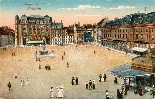 AK / Ansichtskarte Strasbourg Alsace Kleberplatz Kat. Strasbourg