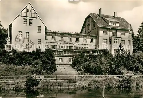 AK / Ansichtskarte Schierke Harz Ferienheim Hermann Gieseler Kat. Schierke Brocken