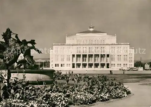 AK / Ansichtskarte Leipzig Opernhaus Karl Marx Platz Kat. Leipzig