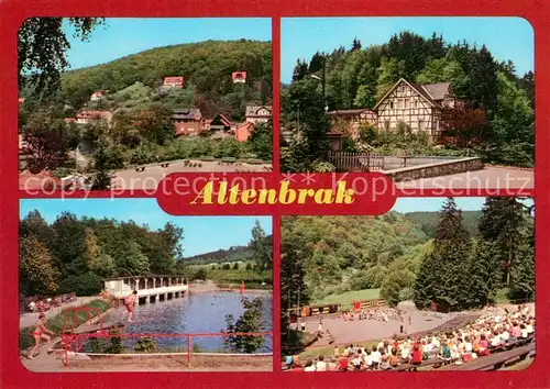 AK / Ansichtskarte Altenbrak Harz Rolandseck Schwimmbad Waldbuehne Kat. Altenbrak