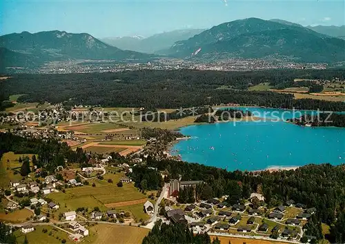 AK / Ansichtskarte Faak am See Finkenstein Fliegeraufnahme Hoteldorf Schoenleiten Kat. Finkenstein am Faaker See