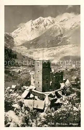 AK / Ansichtskarte Landeck Tirol Burg Landeck Kat. Landeck