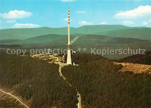 AK / Ansichtskarte Schwarzwaldhochstrasse Fernsehturm Panorama