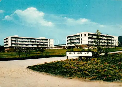 AK / Ansichtskarte Bad Pyrmont Weser Kurklinik Kat. Bad Pyrmont