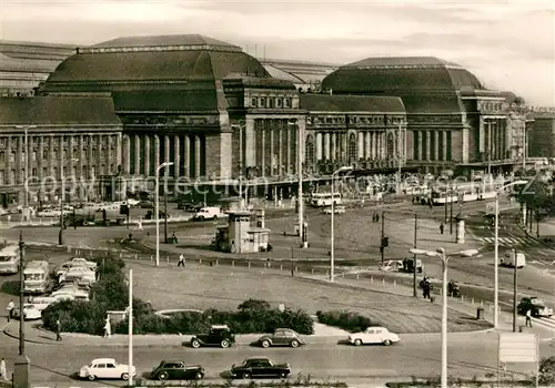 AK / Ansichtskarte Leipzig Hauptbahnhof Kat. Leipzig