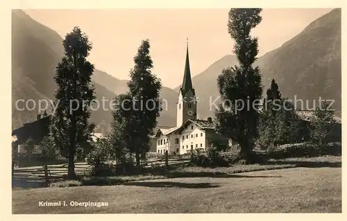 AK / Ansichtskarte Krimml Kirche Kat. Krimml