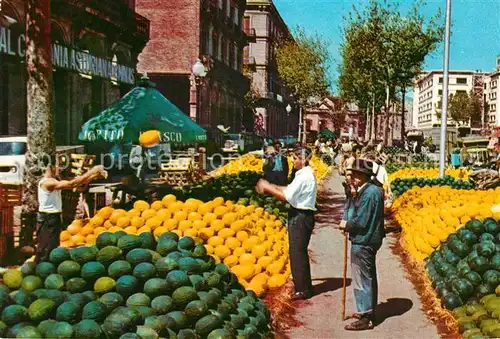 AK / Ansichtskarte Handlung Cataluna Mercado de Melones  Kat. Handel