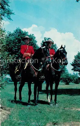 AK / Ansichtskarte Polizei Royal Canadian Mounted Police  Kat. Polizei