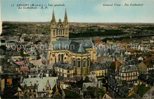 AK / Ansichtskarte Angers Cathedrale Kat. Angers