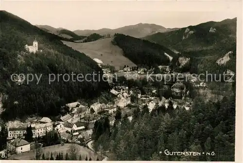 AK / Ansichtskarte Gutenstein Niederoesterreich Panorama Kat. Gutenstein