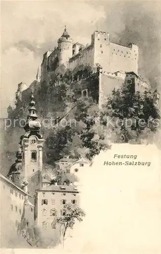 AK / Ansichtskarte Salzburg Oesterreich Festung Hohensalzburg Kat. Salzburg