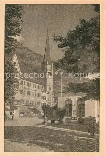 AK / Ansichtskarte Bad Hofgastein Kirche Dorfmotiv Kat. Bad Hofgastein