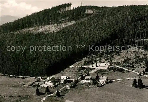 AK / Ansichtskarte Saig Schwarzwald Haus Kurz Fliegeraufnahme Kat. Lenzkirch