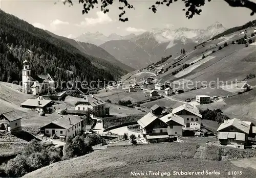 AK / Ansichtskarte Navis Kirche Stubaier Serles Kat. Navis