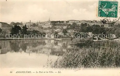 AK / Ansichtskarte Angouleme Port et la Ville Kat. Angouleme