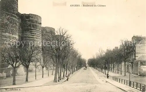 AK / Ansichtskarte Angers Boulevard du Chateau Kat. Angers