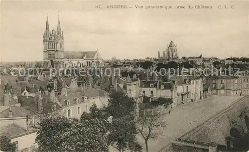 AK / Ansichtskarte Angers Vue prise du Chateau Kat. Angers