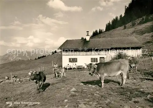 AK / Ansichtskarte Schrattenwang Alpe Kat. Oberstdorf