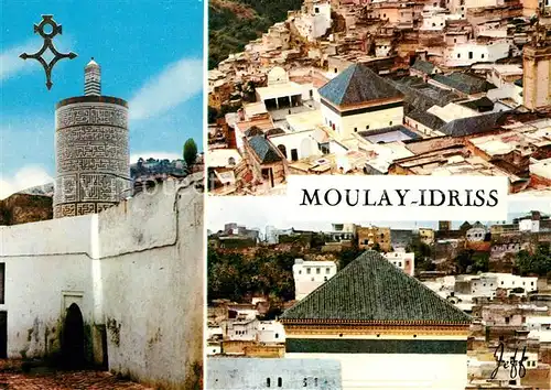 AK / Ansichtskarte Moulay Idris Panorama