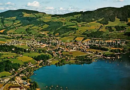 AK / Ansichtskarte Mondsee Salzkammergut Fliegeraufnahme Kat. Mondsee