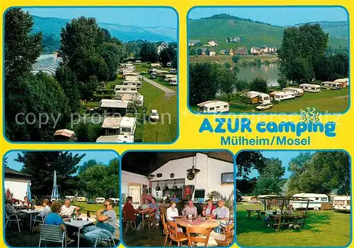 AK / Ansichtskarte Muelheim Mosel Azur Camping Kat. Muelheim (Mosel)