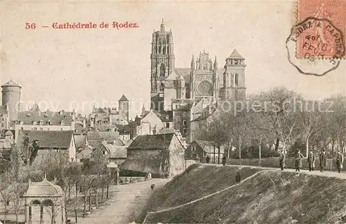 AK / Ansichtskarte Rodez Cathedrale Kat. Rodez