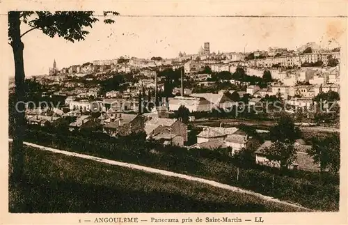 AK / Ansichtskarte Angouleme Panorama pris de Saint Martin Kat. Angouleme